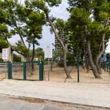 Torniamo su via Redi, superiamo un giardinetto per cani realizzato da un�azienda che vende articoli per animali sul lato opposto della strada...